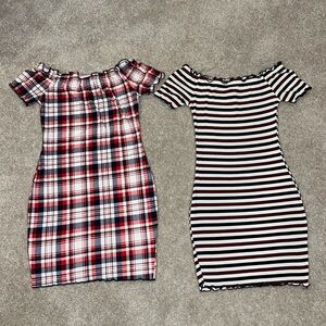 A’gaci Women’s bodycon off the shoulder dresses